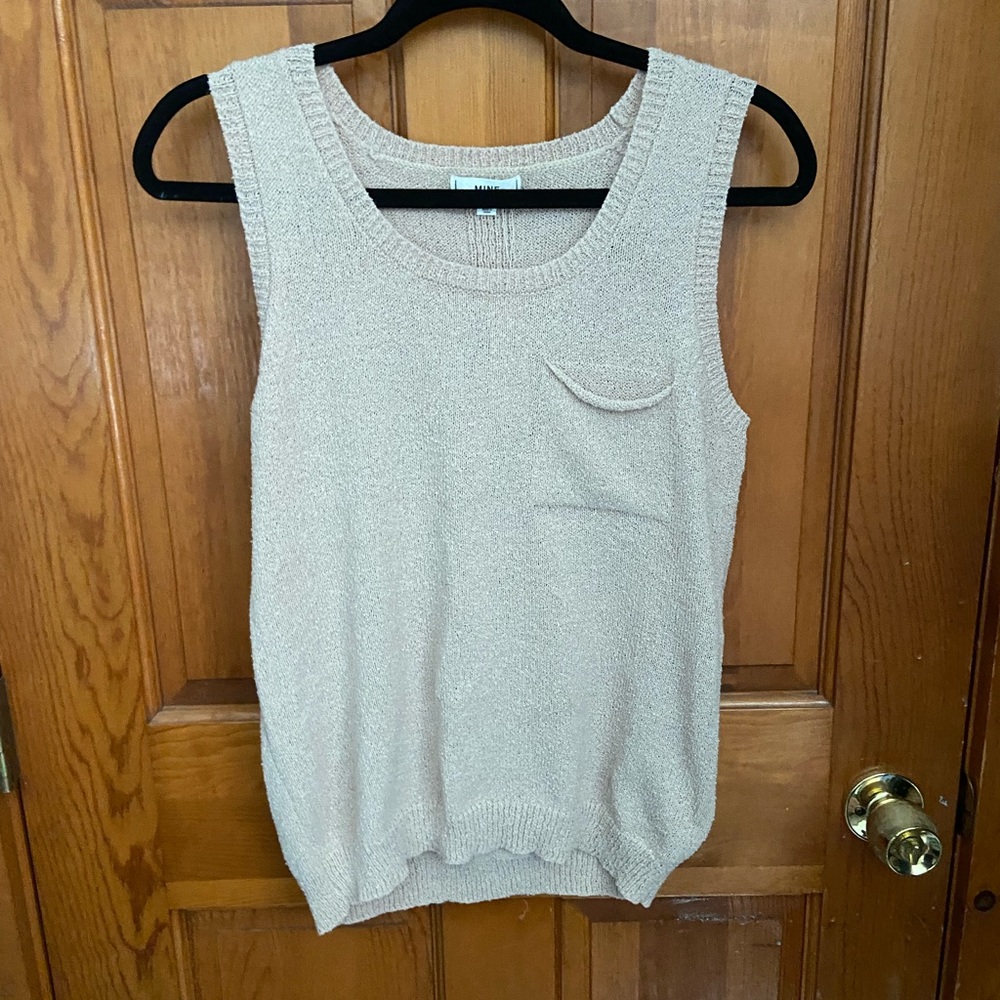 BRAND NEW NEVER WORN. Sweater tank.